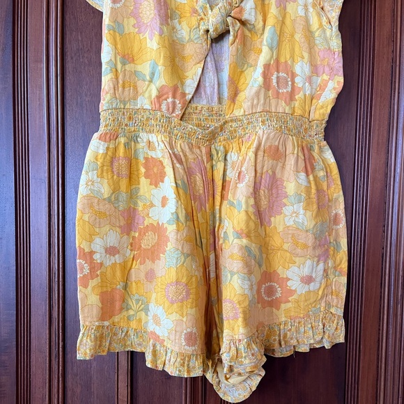 NWT American Eagle Outfitters Yellow Romper Size XL - Picture 5 of 8